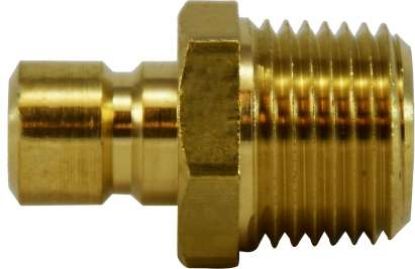 Picture of Midland - 29906 - 1/4 Male PLUG-BRASS 3/8 MOLD