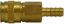 Picture of Midland - 28691 - 3/8 Hose Barb UNIV. BRASS COUPLR