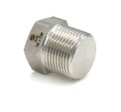 Picture of Midland - SS5406-P-02 - 316 1/8 NPT HEX PIPE PLUG