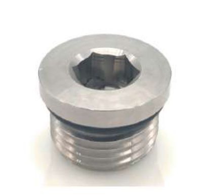 Picture of Midland - SS6408-HH-16 - 316 -16 MORB HOLLOW HEX PLUG