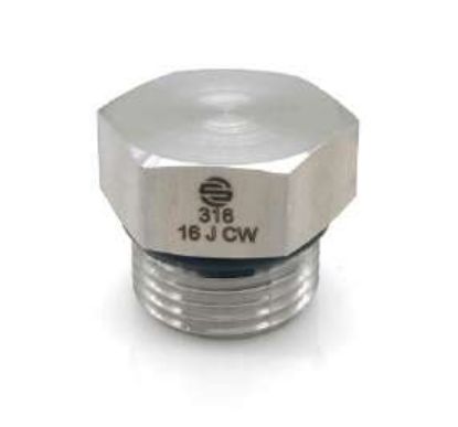 Picture of Midland - SS6408-04 - 316 -04 MORB HEX PLUG