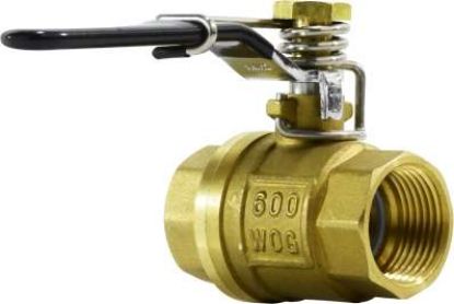 Picture of Midland - 947103 - 1/2 THRD BRASS SPRING LOADED BALL VALVE