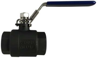 Picture of Midland - 949111 - 1/4 2000PSI 2 PC CARBON BALL VALVE