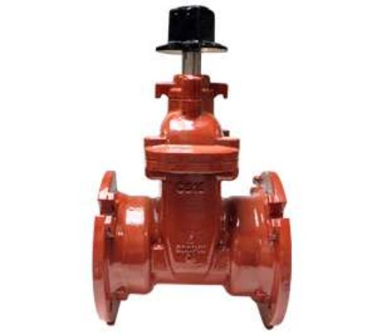 Picture of Midland - 9600MJ10 - 10 DI MJ X MJ Gate Valve NRS AWWA C515