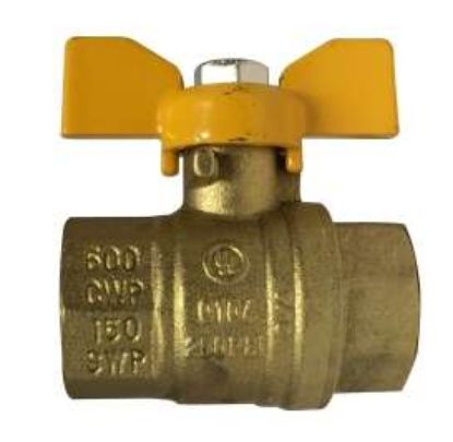 Picture of Midland - 940171T - 1/4 TEE Handle FP BALL VALVE-600