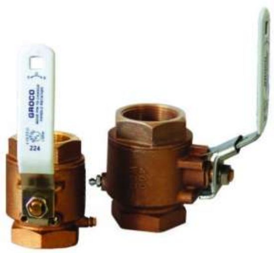 Picture of Midland - 945169 - BRONZE IN-LINE B-Valve 2-1/2