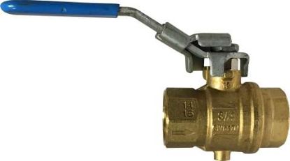 Picture of Midland - 948132 - 3/8 VENTED Locking BALL VALVE