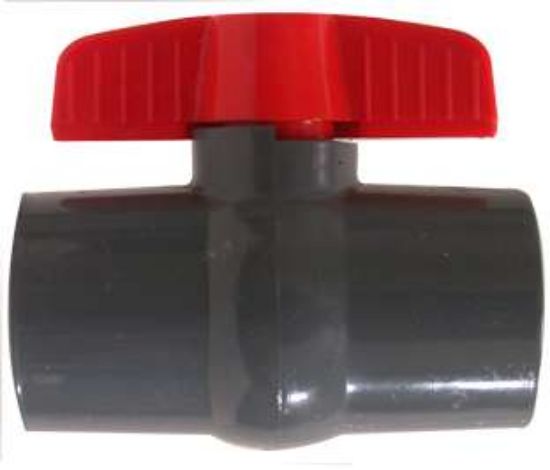 Picture of Midland - 899000 - 1/2 FIP SCH 80 PVC BALL VALVE