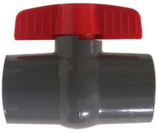 Picture of Midland - 899056 - 2-1/2 SCKT SCH 80 PVC BALL VALVE