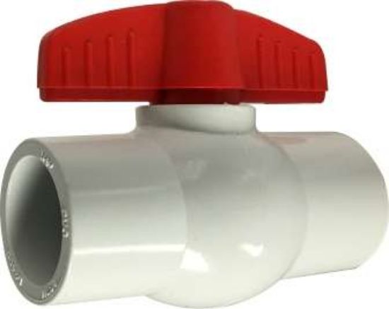 Picture of Midland - 940299 - 2 WHITE PVC SOCKET BALL VLV