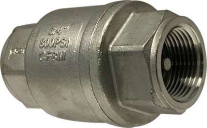 Picture of Midland - 949401 - 1/4 SS IN-LINE CHECK VALVE