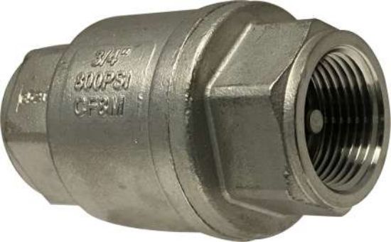 Picture of Midland - 949407 - 1-1/2 SS IN-LINE CHECK VALVE