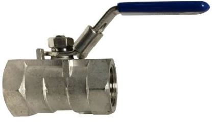 Picture of Midland - 949102 - 3/8 1000PSI 1 PC SS BALL VALVE