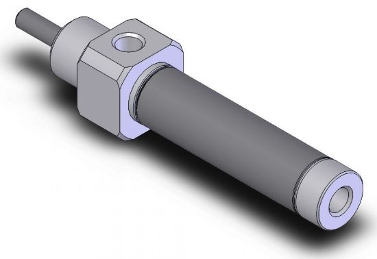 Picture of American Cylinder 312DNS-3.00 5/16" BORE DOUBLE ACTING AIR CYLINDER - STAINLESS STEEL SERIES - NOSE MOUNT