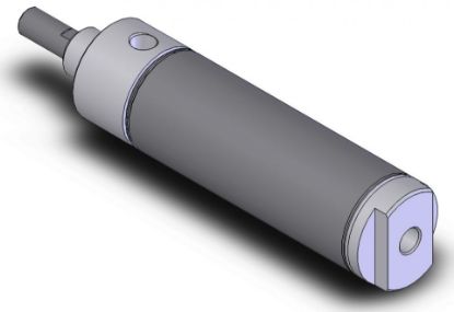 Picture of American Cylinder 1250DNS-6.00 1-1/4" BORE DOUBLE ACTING AIR CYLINDER - STAINLESS STEEL SERIES - NOSE MOUNT