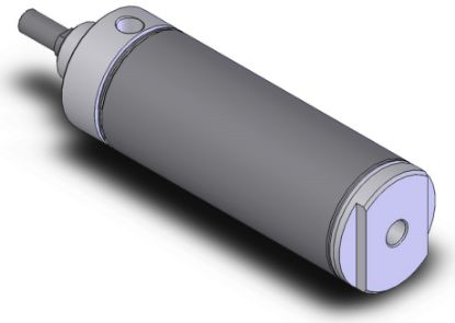 Picture of American Cylinder 3000DNS-0.50 3" BORE DOUBLE ACTING AIR CYLINDER - STAINLESS STEEL SERIES - NOSE MOUNT