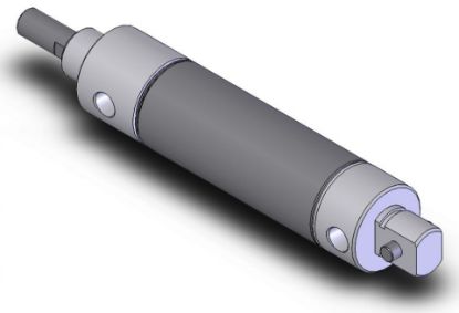 Picture of American Cylinder 1062DVS-6.00 1-1/16" BORE DOUBLE ACTING AIR CYLINDER - STAINLESS STEEL SERIES - UNIVERSAL MOUNT