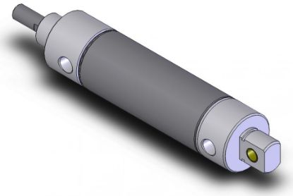 Picture of American Cylinder 1750DVS-0.50-2 1-3/4" BORE DOUBLE ACTING AIR CYLINDER - STAINLESS STEEL SERIES - UNIVERSAL MOUNT