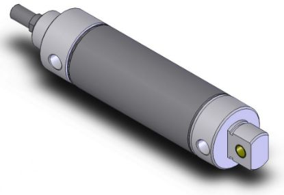 Picture of American Cylinder 2000DVS-4.00-2 2" BORE DOUBLE ACTING AIR CYLINDER - STAINLESS STEEL SERIES - UNIVERSAL MOUNT