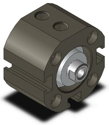 Picture of American Cylinder 1500L100-6.00 1-1/2" BORE DOUBLE ACTING LINEAR SLIDE - DUAL BEARING BLOCK DESIGN - 1.00" DIAMETER GUIDE SHAFTS