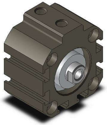 Picture of American Cylinder 562LPD-X.XX Double Acting - Single Rod End 9/16" Bore Low Profile Air Cylinder