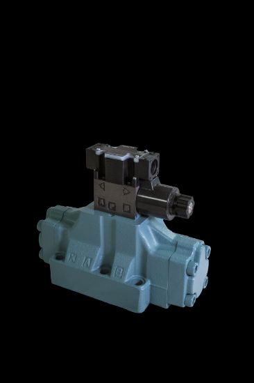 Picture of  NACHI DSS-G06-E3X-APR-E1-23 Pilot Operated Double Solenoid Control Valve 